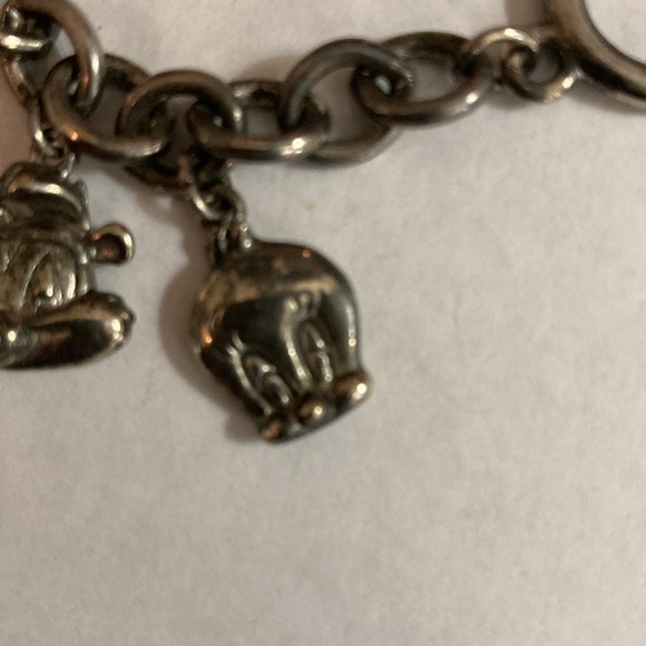 1992 Warner Brothers Silvertone Cartoon Character Character Charm Bracelet - Picture 5 of 8